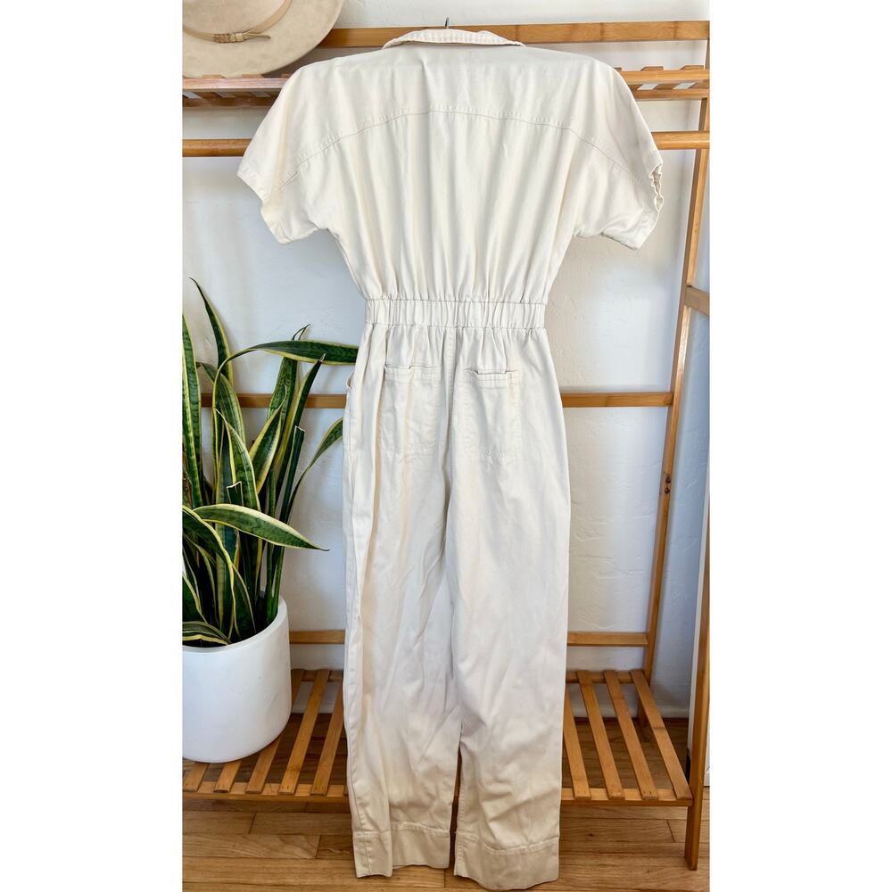 Universal Thread Button Front Boiler Suit Cream - image 4